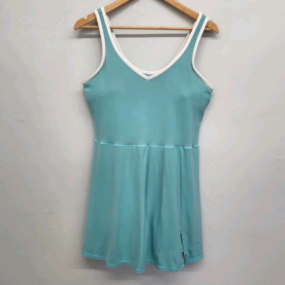 Offline by Aerie Blue Athletic Dress Skort Or Swimsuit XL Modest - Picture 1 of 10